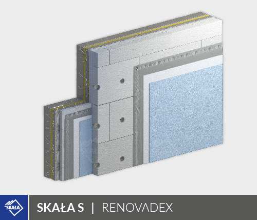 SKAŁA S RENOVADEX System napraw i remotów budynków ocieplonych