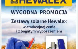 Zestawy solarne Hewalex w "Wygodnej promocji"